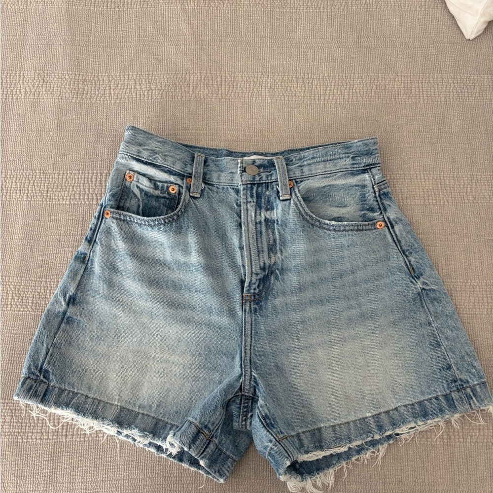 Pistola Saige high waist denim French Riviera 24